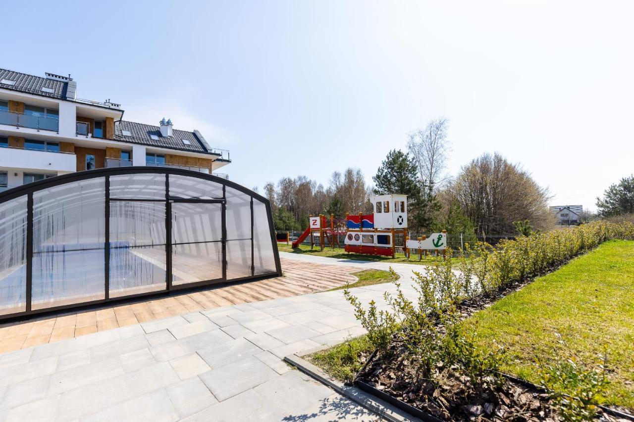 Apartament z basenem i kominkiem ,,baltic sun” Sztutowo Zewnętrze zdjęcie